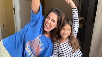 Deborah Secco se derrete por momento da filha, Maria Flor - Reprodução/Instagram