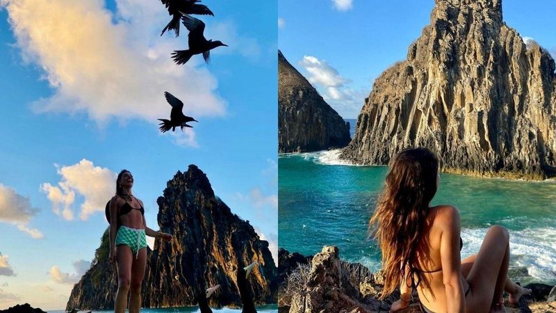 Isis Valverde mostra paisagem paradisíaca de Noronha - Foto: Reprodução / Instagram