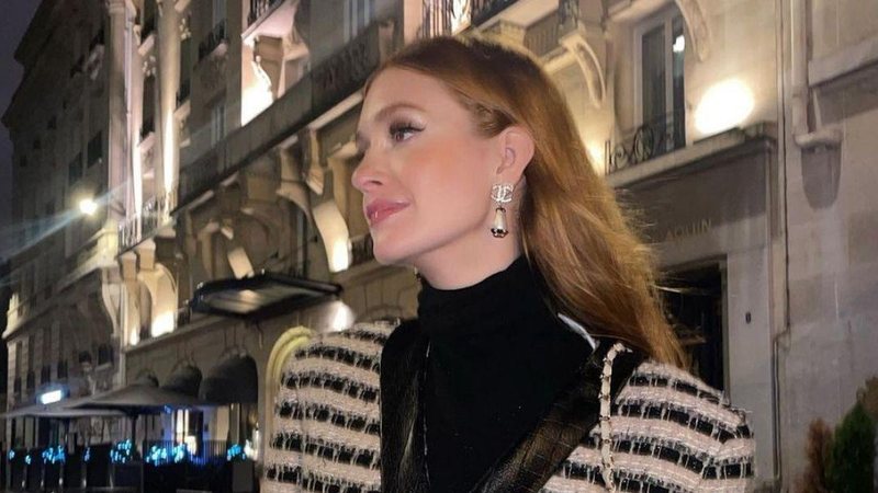 Marina Ruy Barbosa mostra elegância em look de inverno - Foto: Reprodução / Instagram