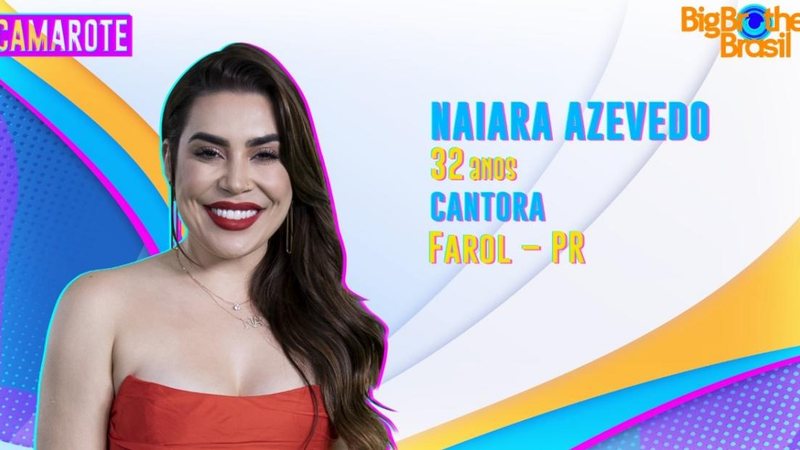 Após boatos, Naiara Azevedo é anunciada no Camarote do BBB22 - Divulgação/TV Globo