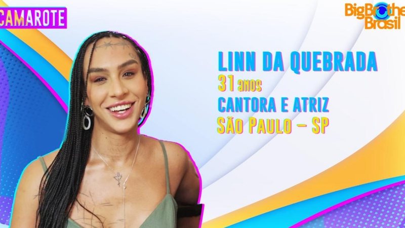 Linn da Quebrada é confirmada no Camarote do BBB22 - Divulgação/Globo