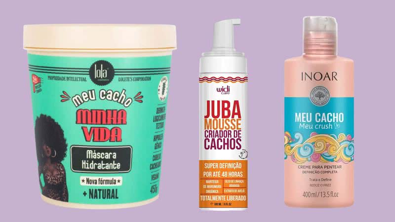 Selecionamos 6 produtos que vão garantir cachos definidos e hidratados - Crédito: Reprodução/Amazon