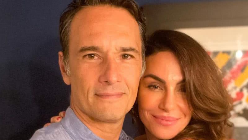 Mel Fronckowiak ganha surpresa de aniversário de Rodrigo Santoro - Reprodução/Instagram