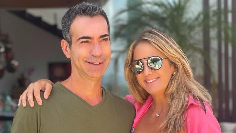 Ticiane Pinheiro e César Tralli posam em clima de romance - Reprodução/Instagram