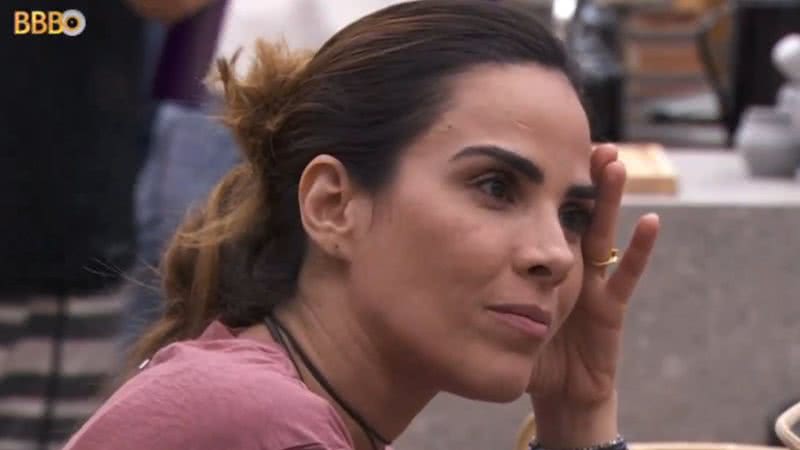 Após a formação do primeiro paredão no BBB 24, Wanessa Camargo abriu o coração e falou sobre sua vida pessoal - Reprodução / TV Globo