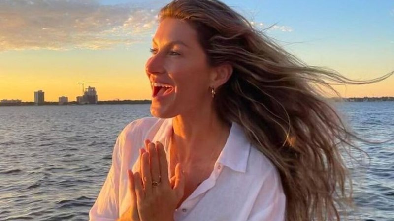 Os seguidores de Gisele Bündchen se emocionaram com o novo post da modelo nas redes sociais - Reprodução / Instagram