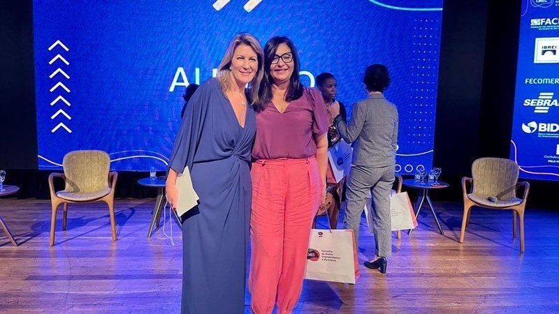 Mônica Monteiro e Rosângela Lara marcam presença no WE Forum - Divulgação