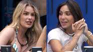 Confinadas no BBB 24, Yasmin Brunet e Vanessa Lopes conversaram sobre o temido encontro entre as duas - Reprodução/TV Globo