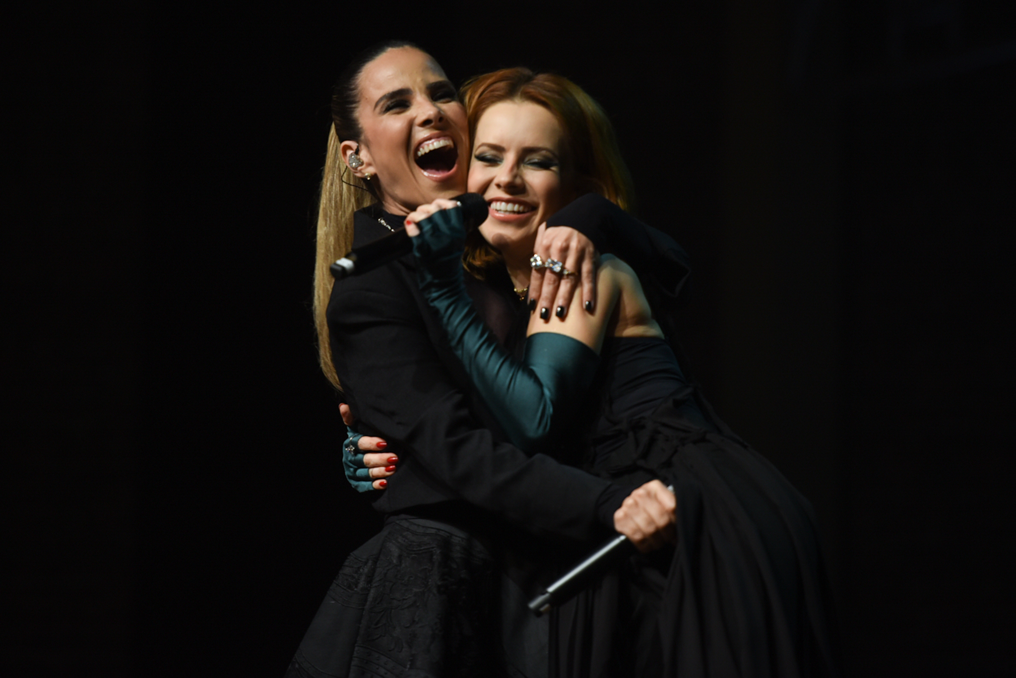 Wanessa canta com Sandy em show em SP