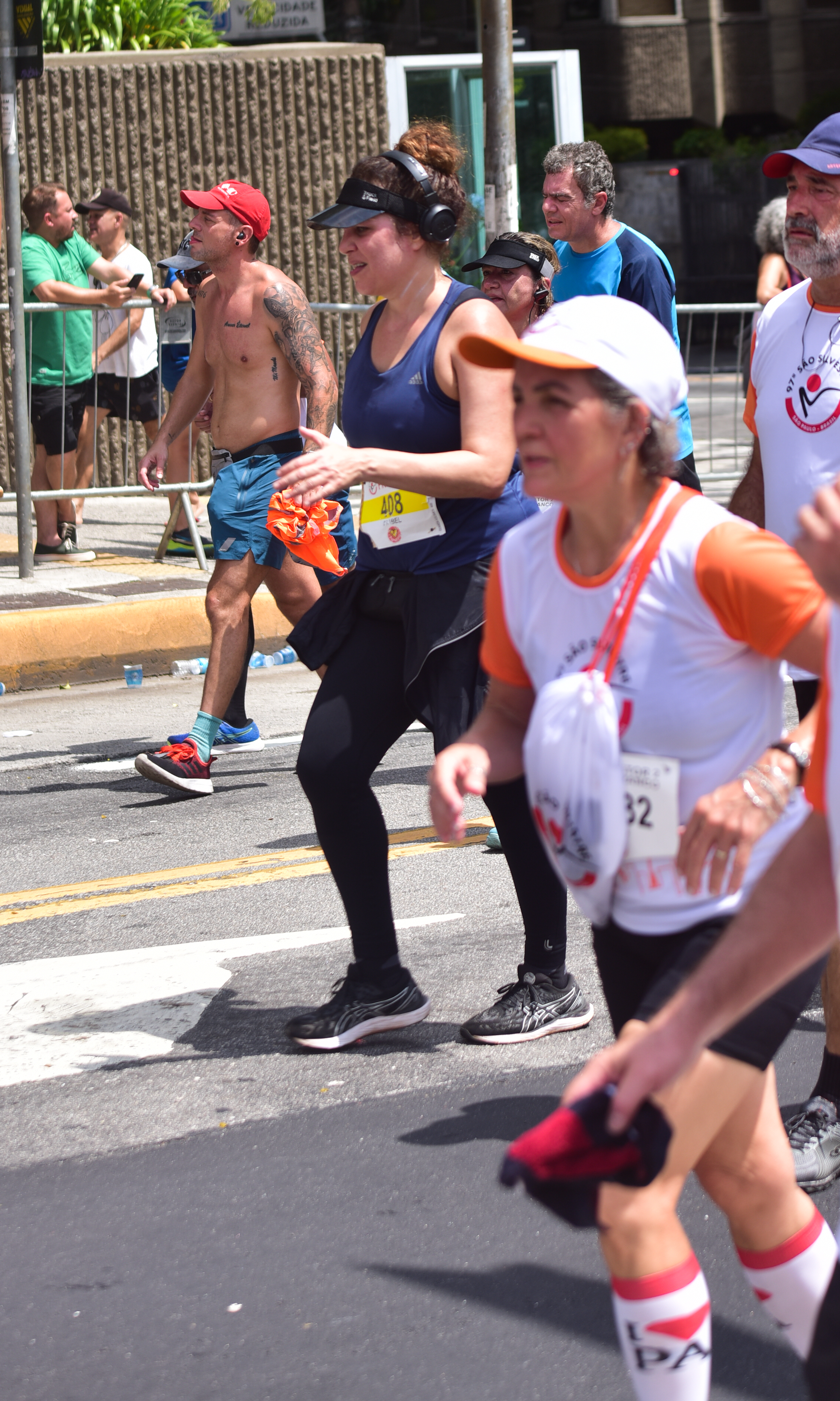 Isabel Teixeira corre na São Silvestre