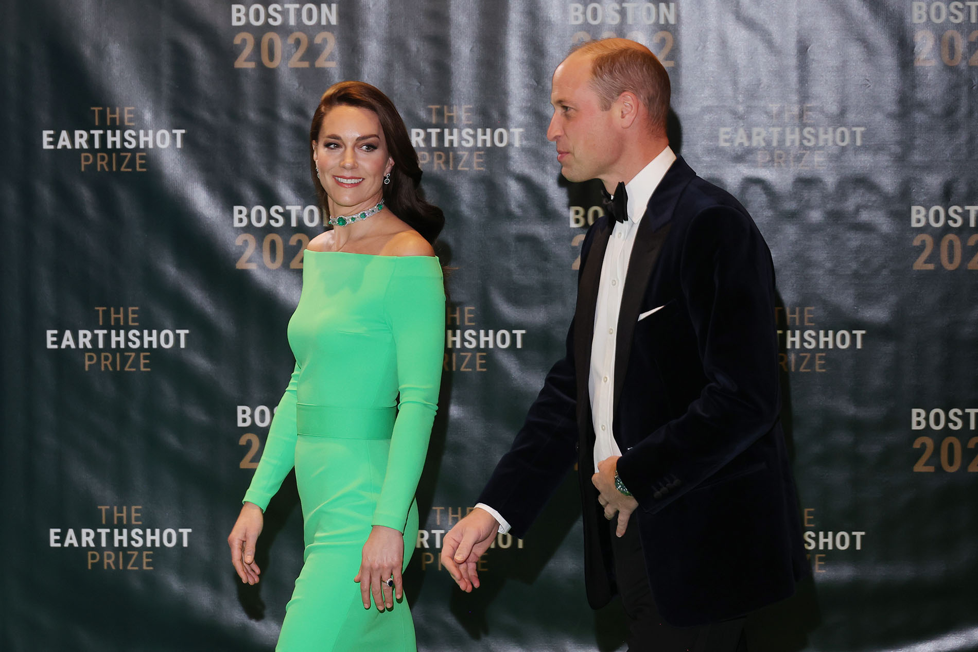 Kate Middleton e príncipe William em Boston