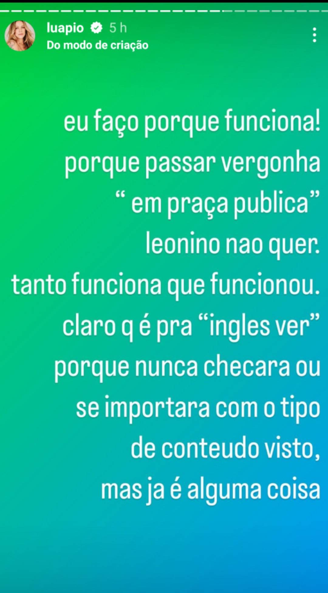 Luana Piovani manda direta para Pedro Scooby