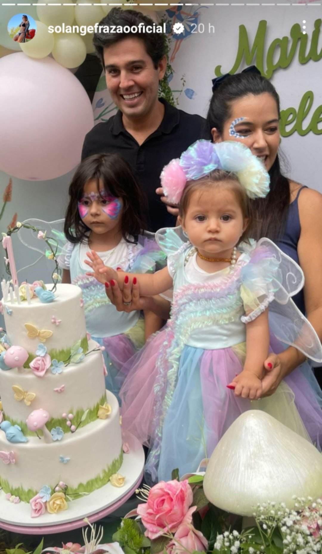 Aniversário neta de Solange Frazão