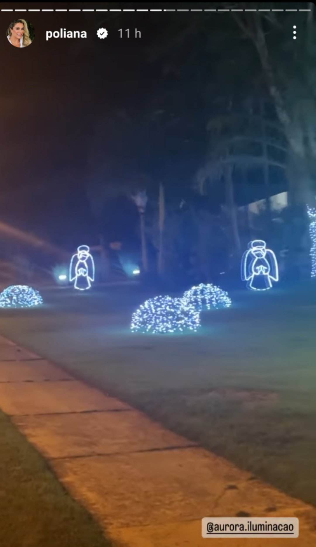 Poliana Rocha decoração de Natal