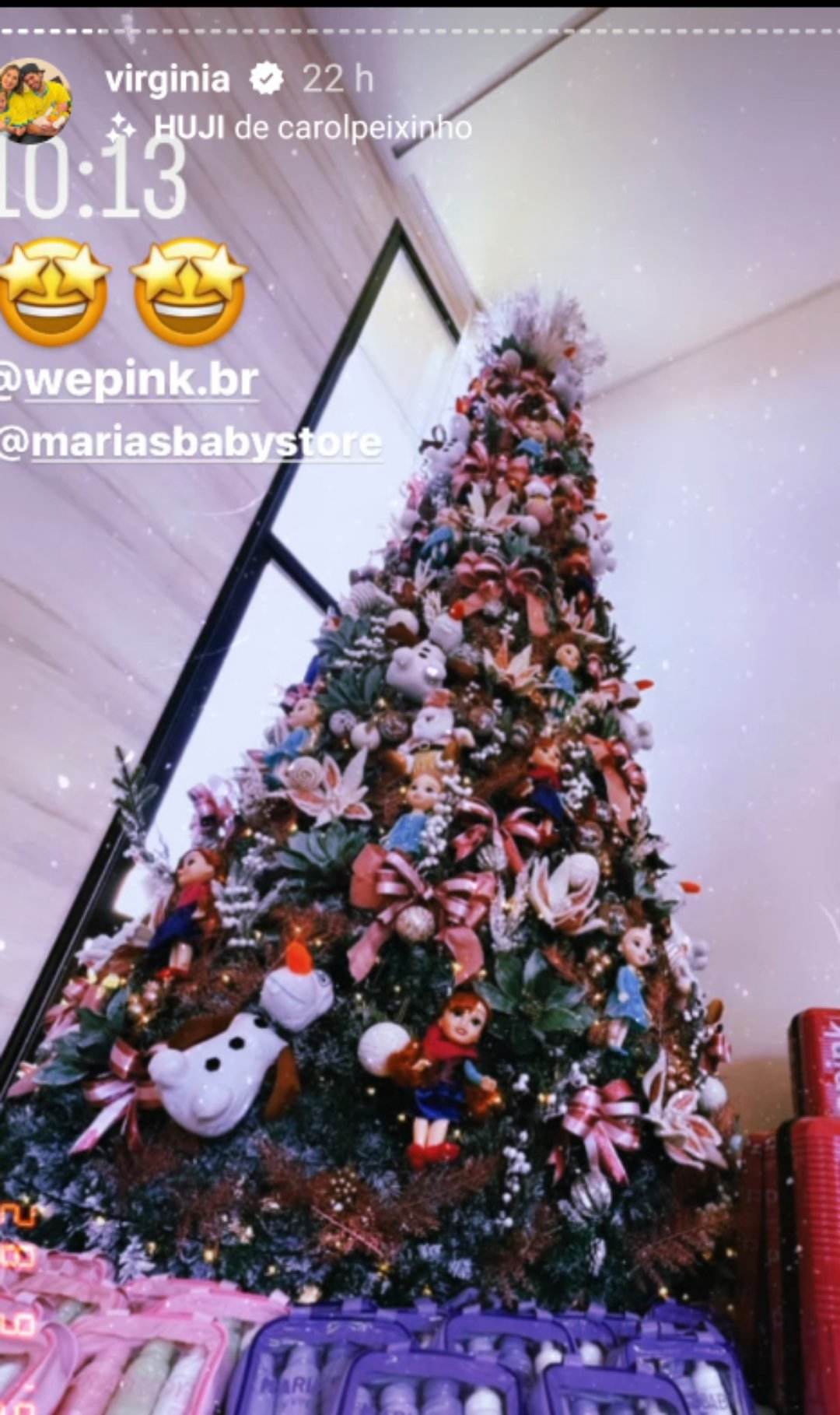 Virginia Fonseca árvore de Natal