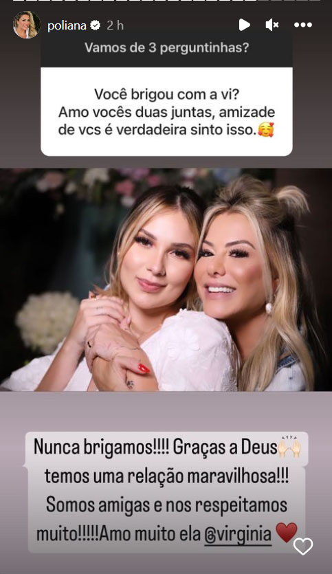 Virginia Fonseca e Poliana Rocha