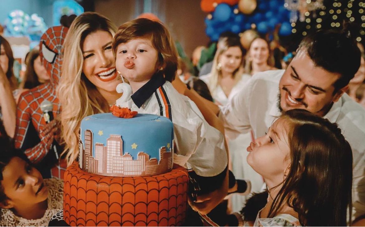 Cristiano, da dupla com Zé Neto, celebra chegada dos 2 anos do filho com festa intimista