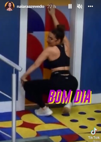 Naiara dançando!