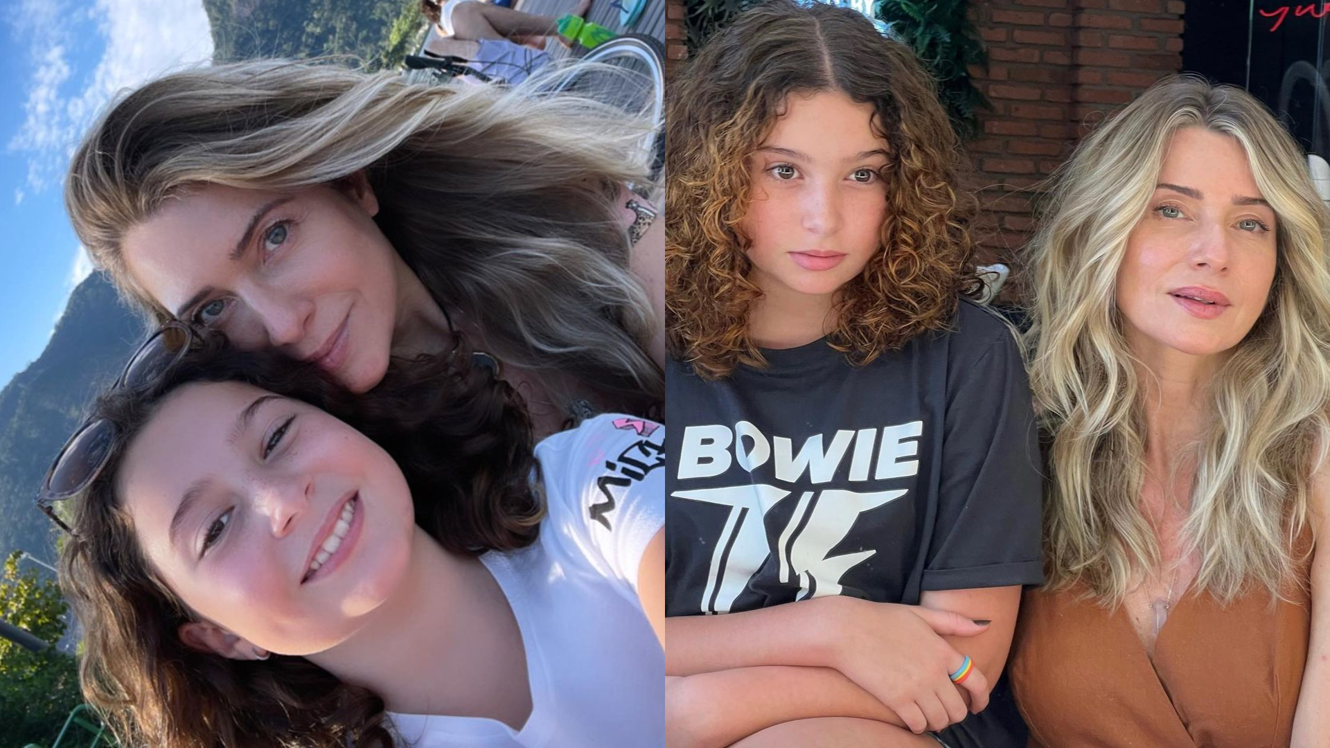 leticia spiller e filha