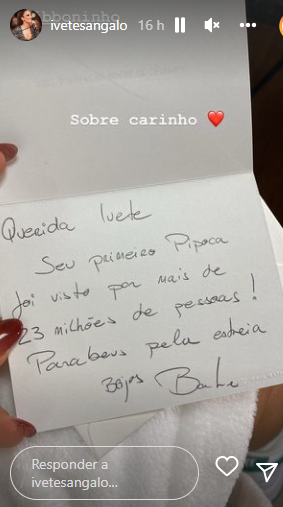 Ivete Sangalo ganha homenagem de Boninho