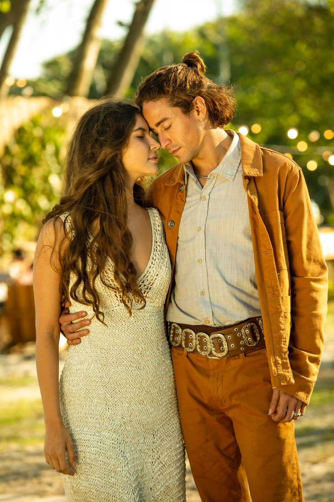 Casamento de Jove e Juma na novela Pantanal