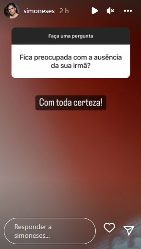 Simone sobre ausência de Simaria em shows