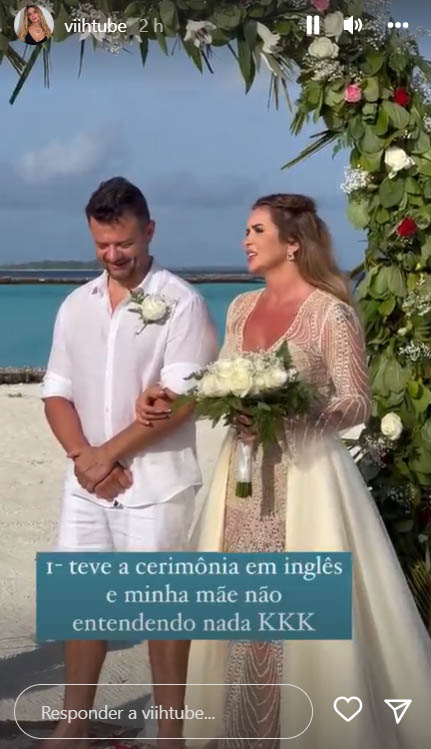 Viih Tube organiza casamento surpresa para sua mãe