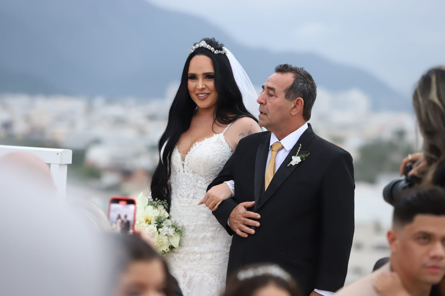 Casamento da cantora Perlla com Patrick Abrahão