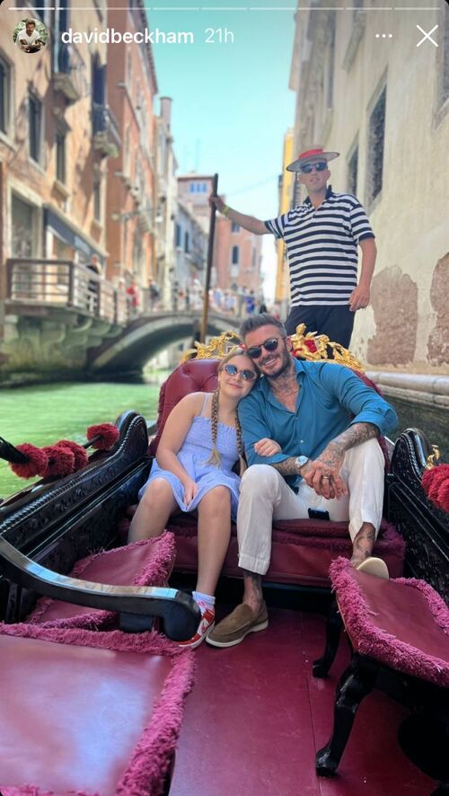 David Beckham compartilhou fotos da viagem