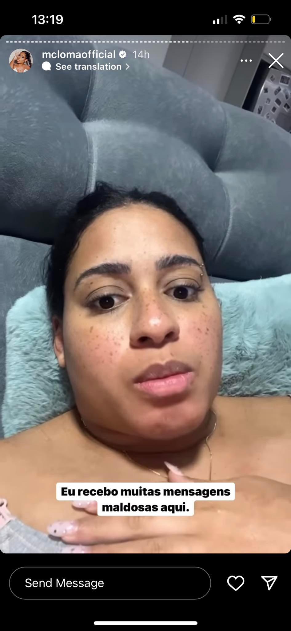 MC Loma revela o motivo de não pretender mostrar a filha no Instagram