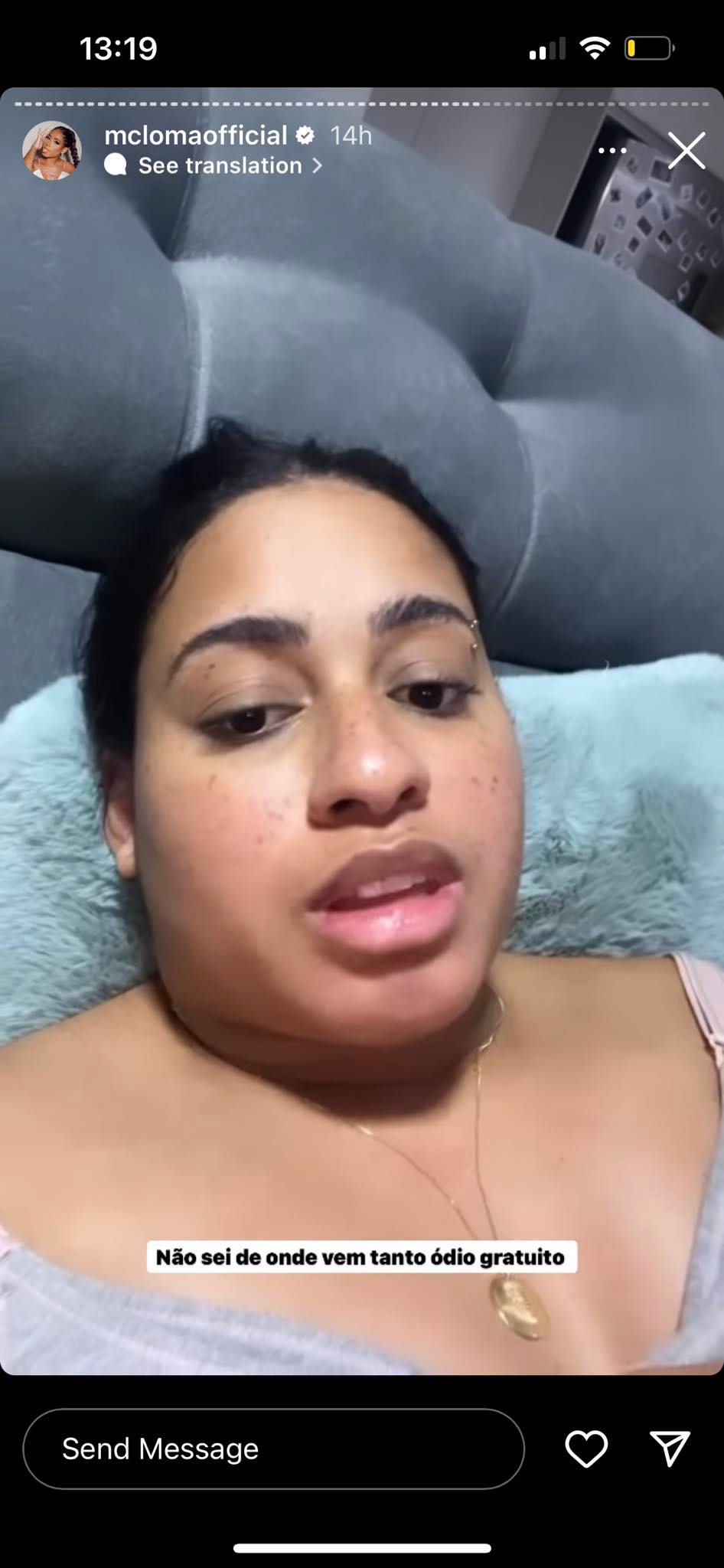 MC Loma revela o motivo de não pretender mostrar a filha no Instagram