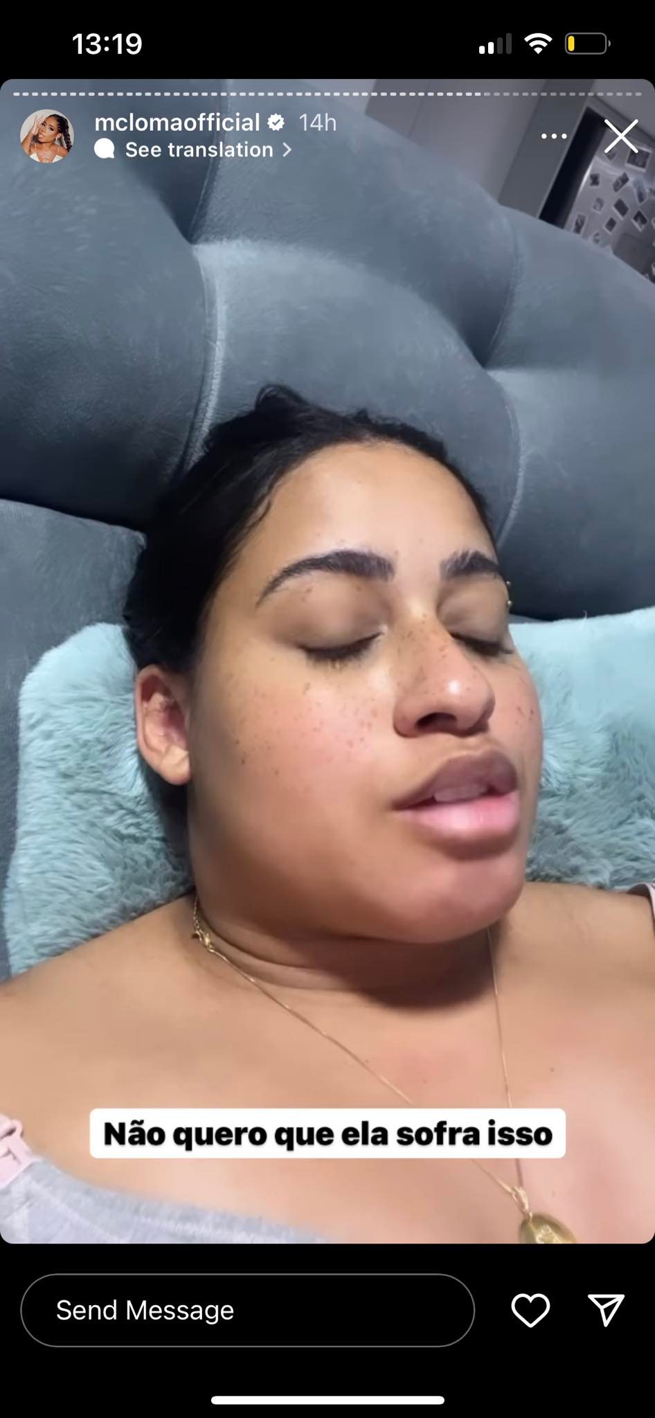 MC Loma revela o motivo de não pretender mostrar a filha no Instagram