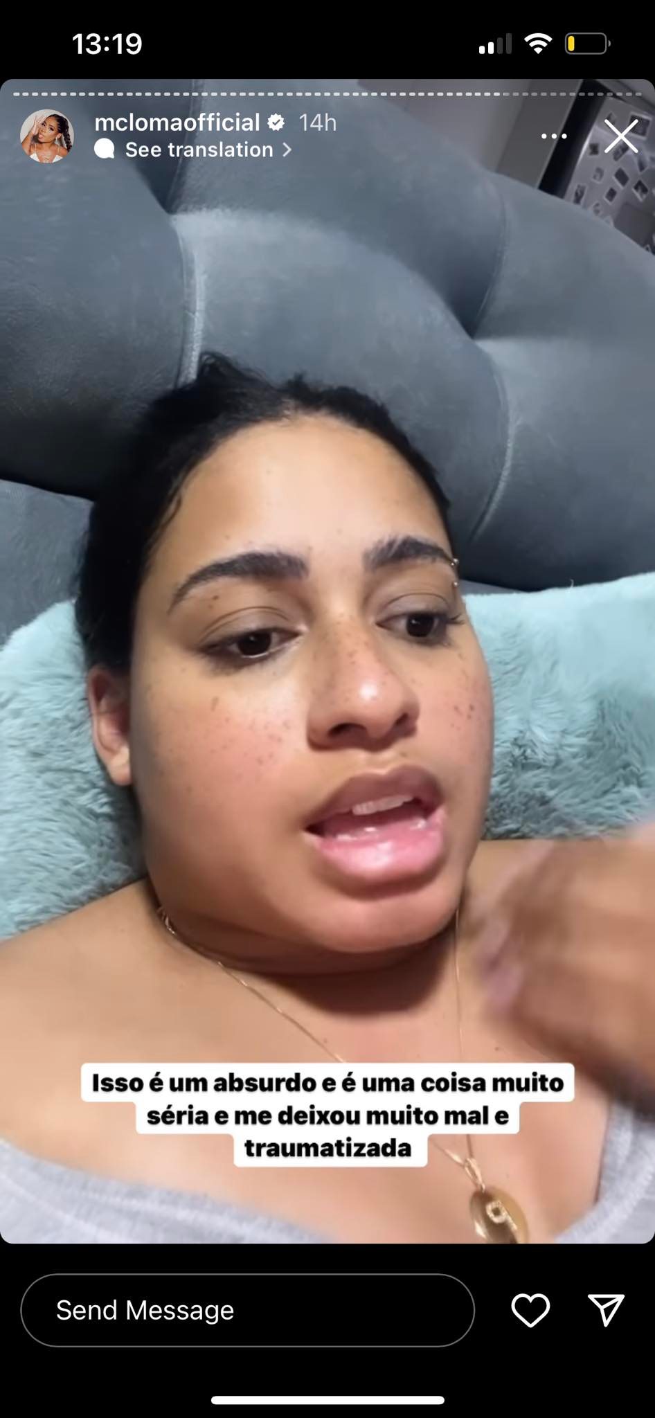 MC Loma revela o motivo de não pretender mostrar a filha no Instagram