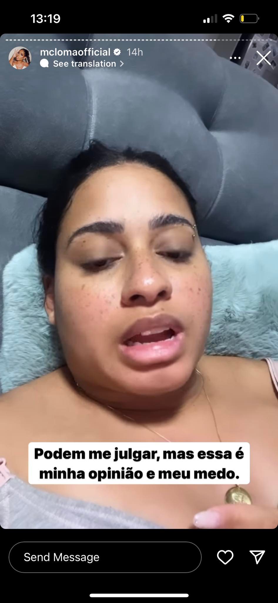 MC Loma revela o motivo de não pretender mostrar a filha no Instagram