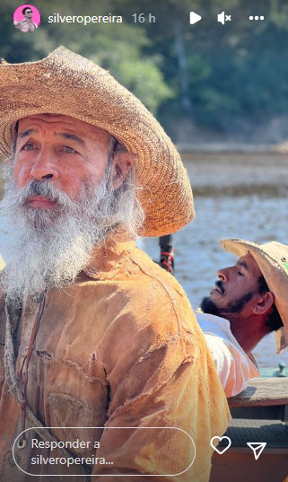 Silvero Pereira exibe bastidores de 'Pantanal'