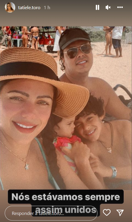 Esposa de Aleksandro relembra fotos da família