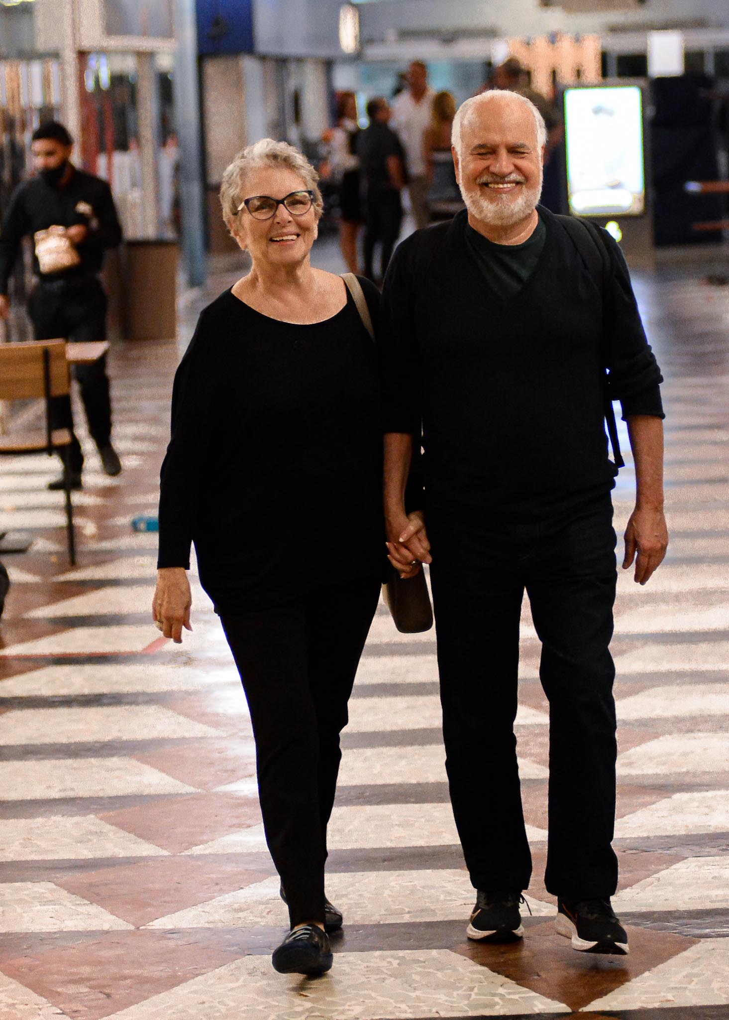 Irene Ravache e o marido, Edison Paes de Melo Filho