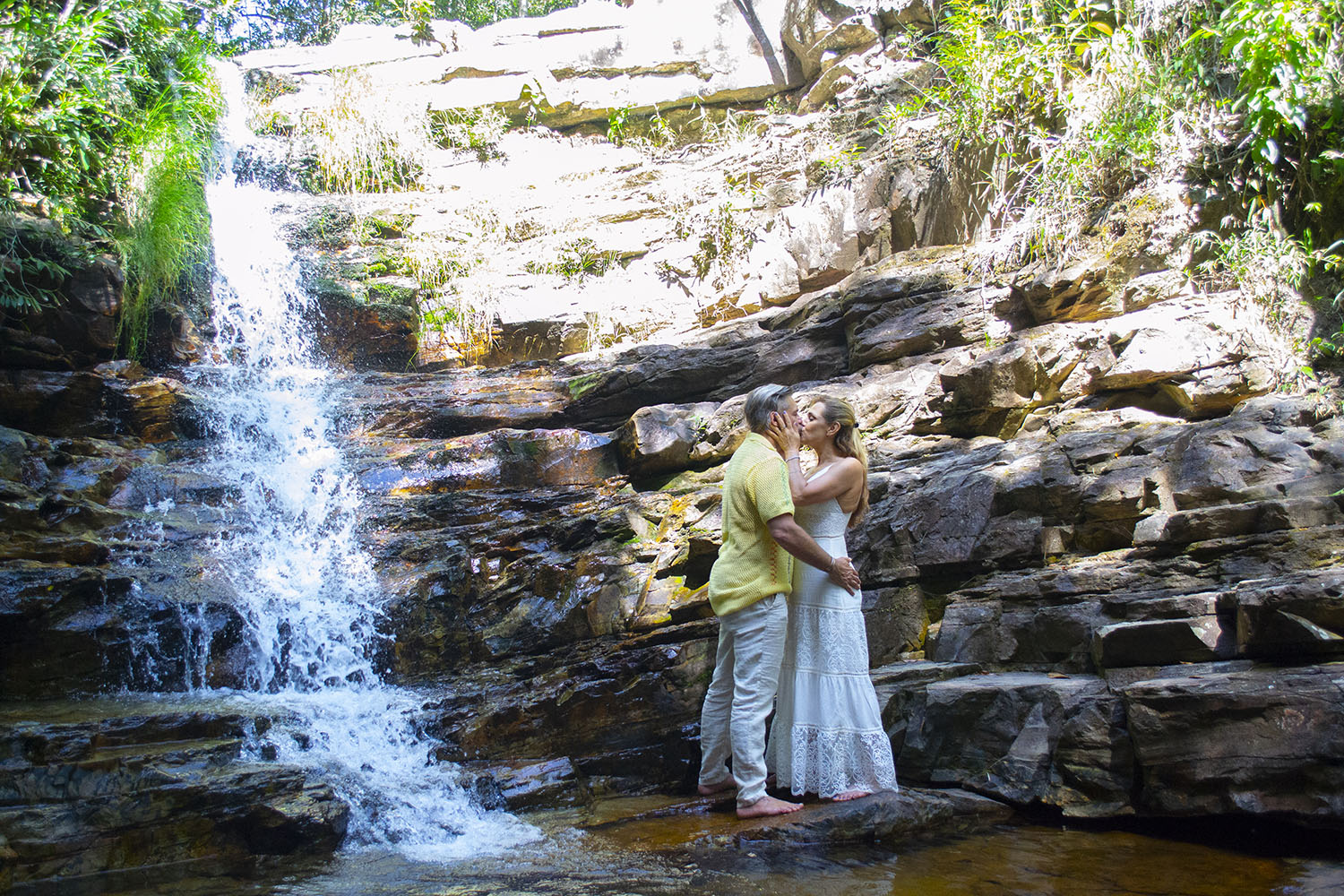 Casamento de Luigi Baricelli e Andreia Baricelli na Chapada dos Veadeiros