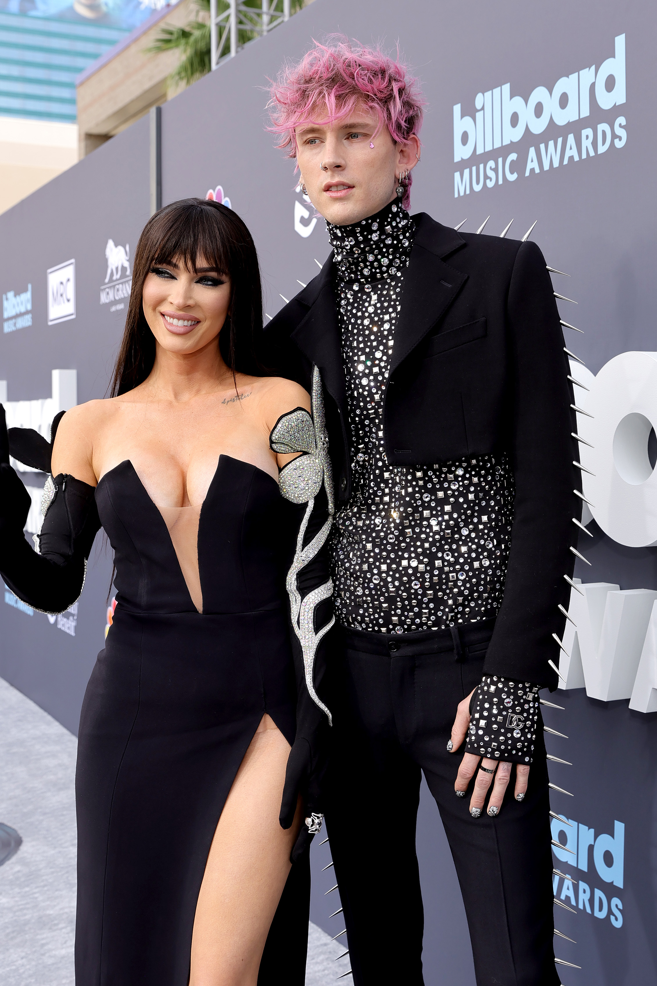 Machine Gun Kelly esbanja estilo no Billboard Music Awards. Crédido: Getty Images 