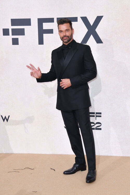 Ricky Martin compareceu ao baile amfAR em Cannes