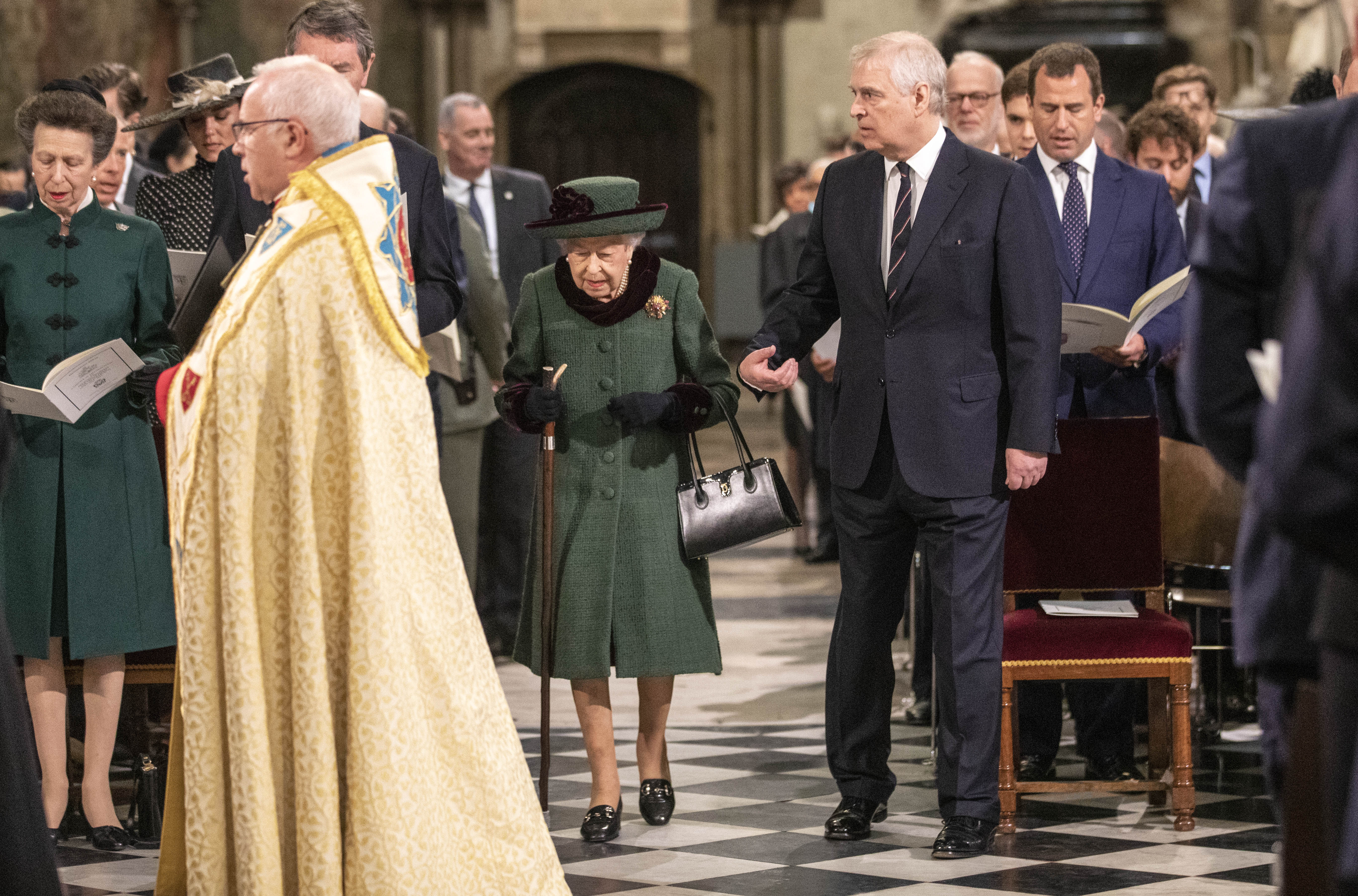 Rainha Elizabeth II e família