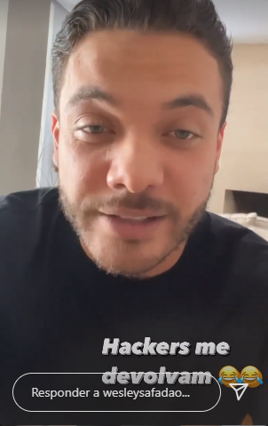 Wesley Safadão fala sobre hackers