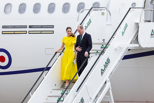 A Jamaica é a segunda parada da turnê de Kate Middleton e Príncipe William pelo Caribe