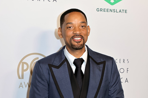 O indicado ao Oscar 2022, Will Smith usou um terno cinza para a premiação