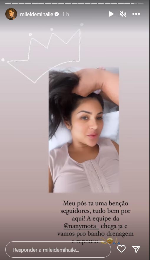 Mileide Mihaile revela que fez a Lipo Lad