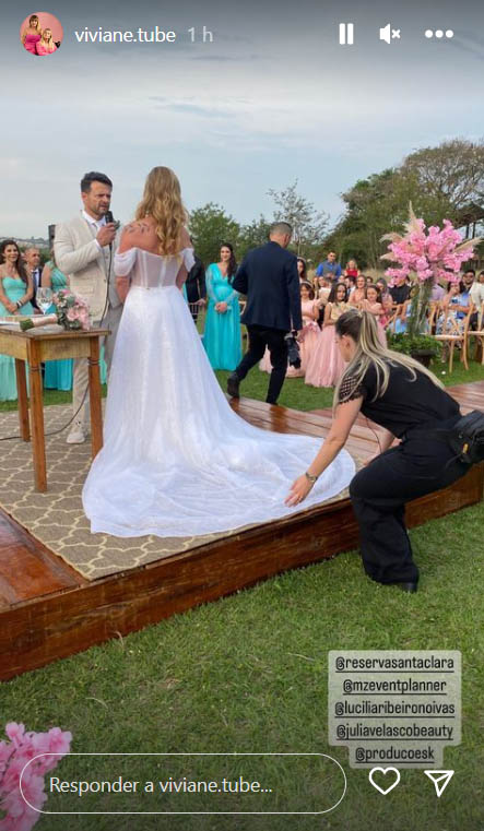 Casamento da mãe de Viih Tube