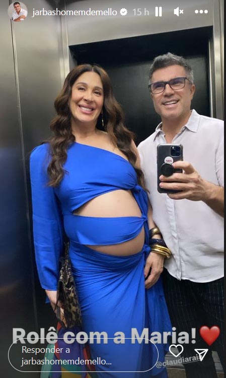 Claudia Raia e Jarbas Homem de Mello