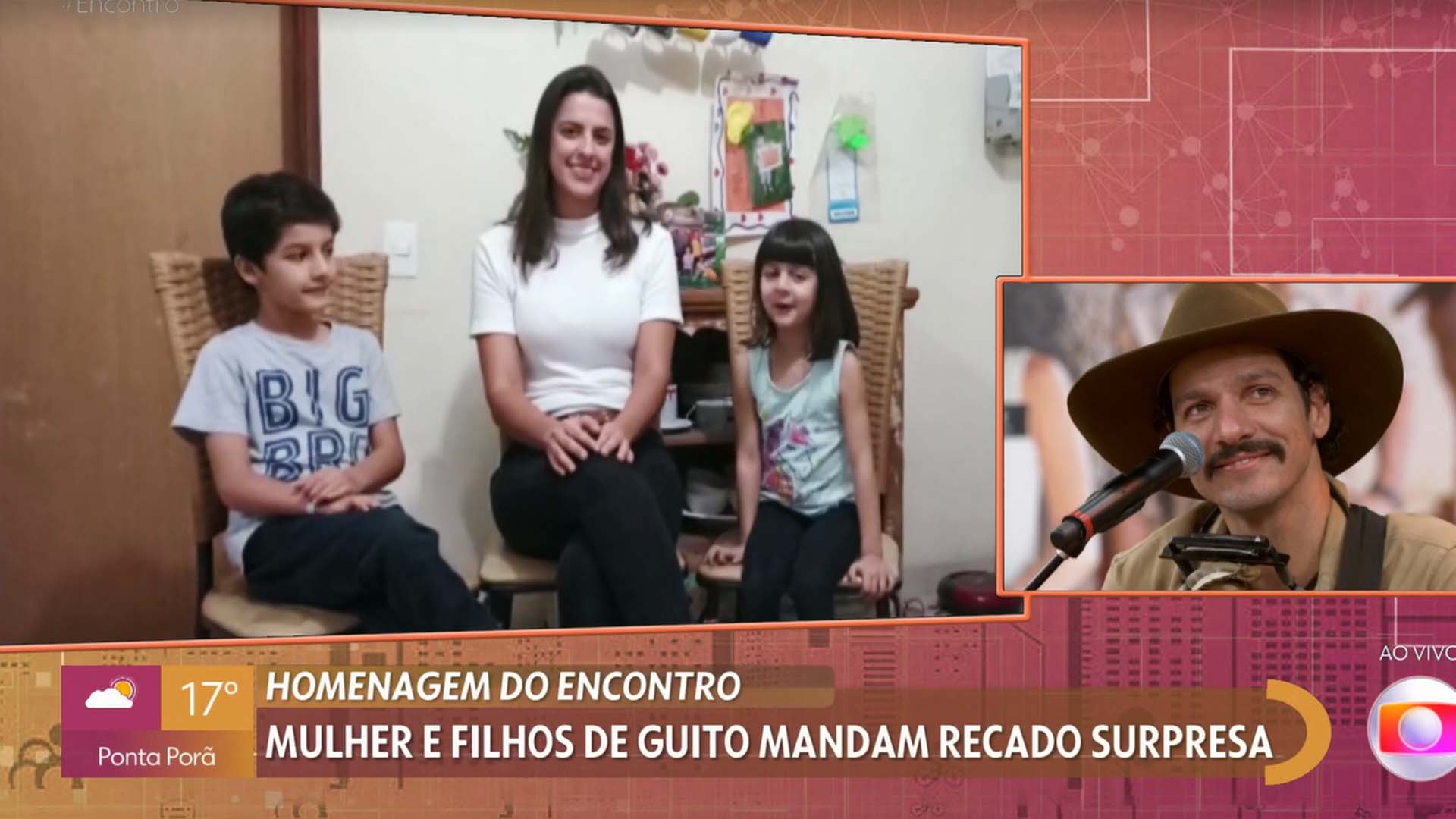 Guito recebe homenagem no Encontro