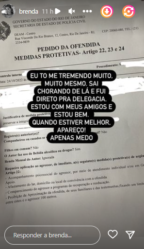 Influencer acusa Saulo Poncio de tentativa de agressão