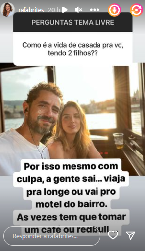 Rafa Brites fala sobre casamento